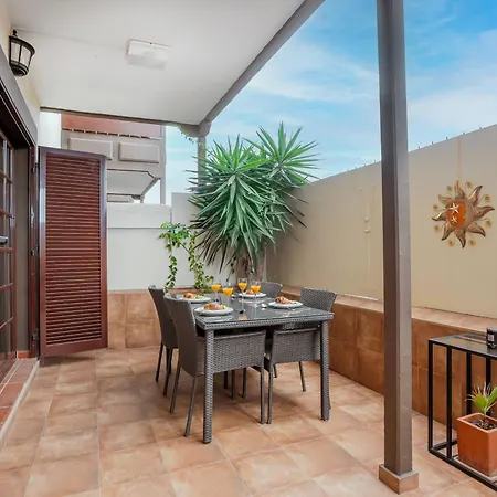 アパート Balcon Del Mar B52 1 Bedroom With Great Terrace And Pool アロナ